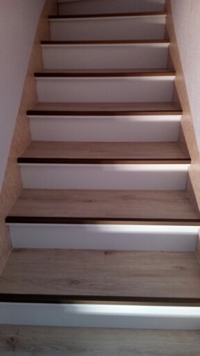 escalier après rénovation