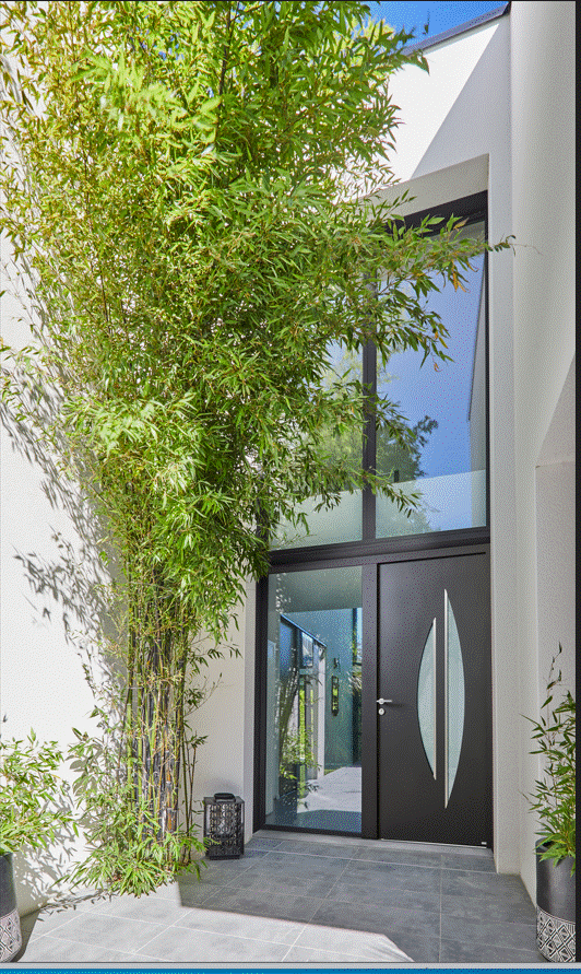 Porte entree alu belm